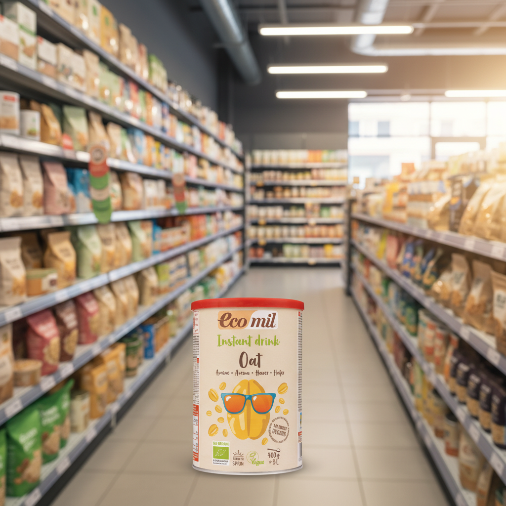 Ecomil Oat drink no added sugars Instant Bio - 400g