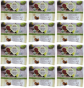 12 x Sunny Fruit Organic Figs Snack Packs - 6x50g
