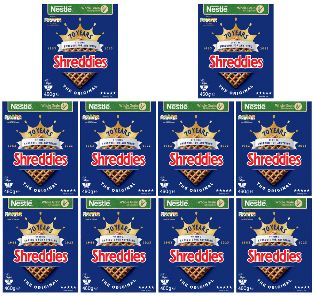 10 x Shreddies 460G