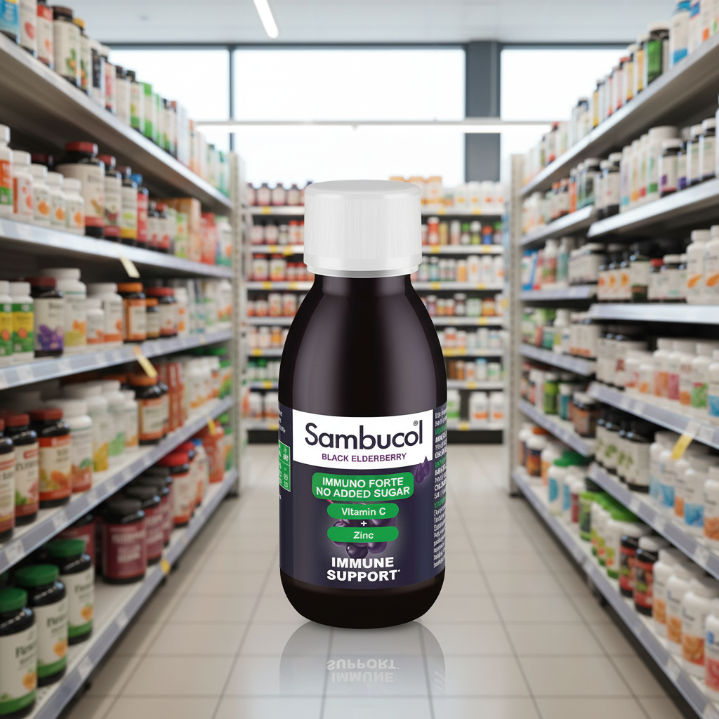 Sambucol  Immuno Forte Sugar Free Liquid - 120ml
