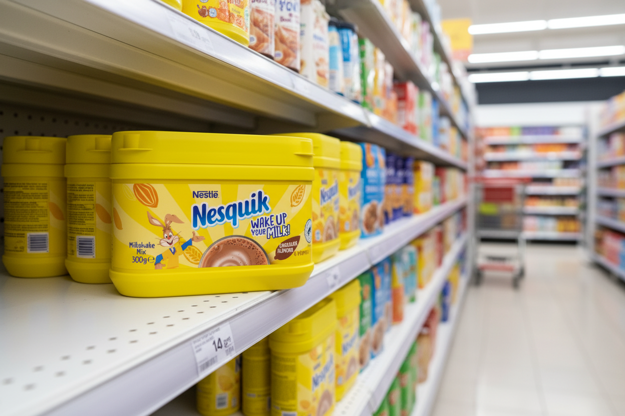 10 X Nesquik Chocolate Milkshake 300G