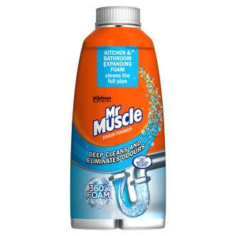 6 x Mr Muscle Drain Foamer - 500ML