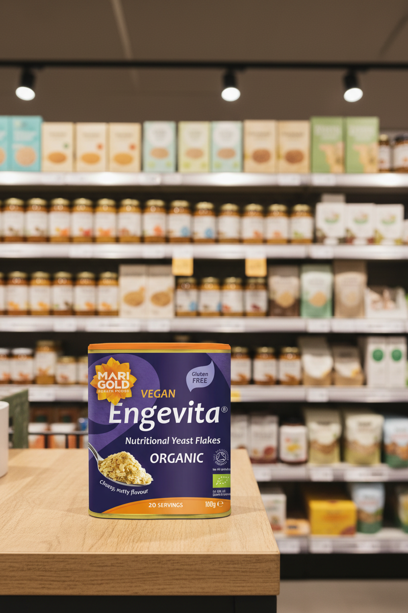 Marigold Organic Engevita Yeast Flakes Purple - 100g