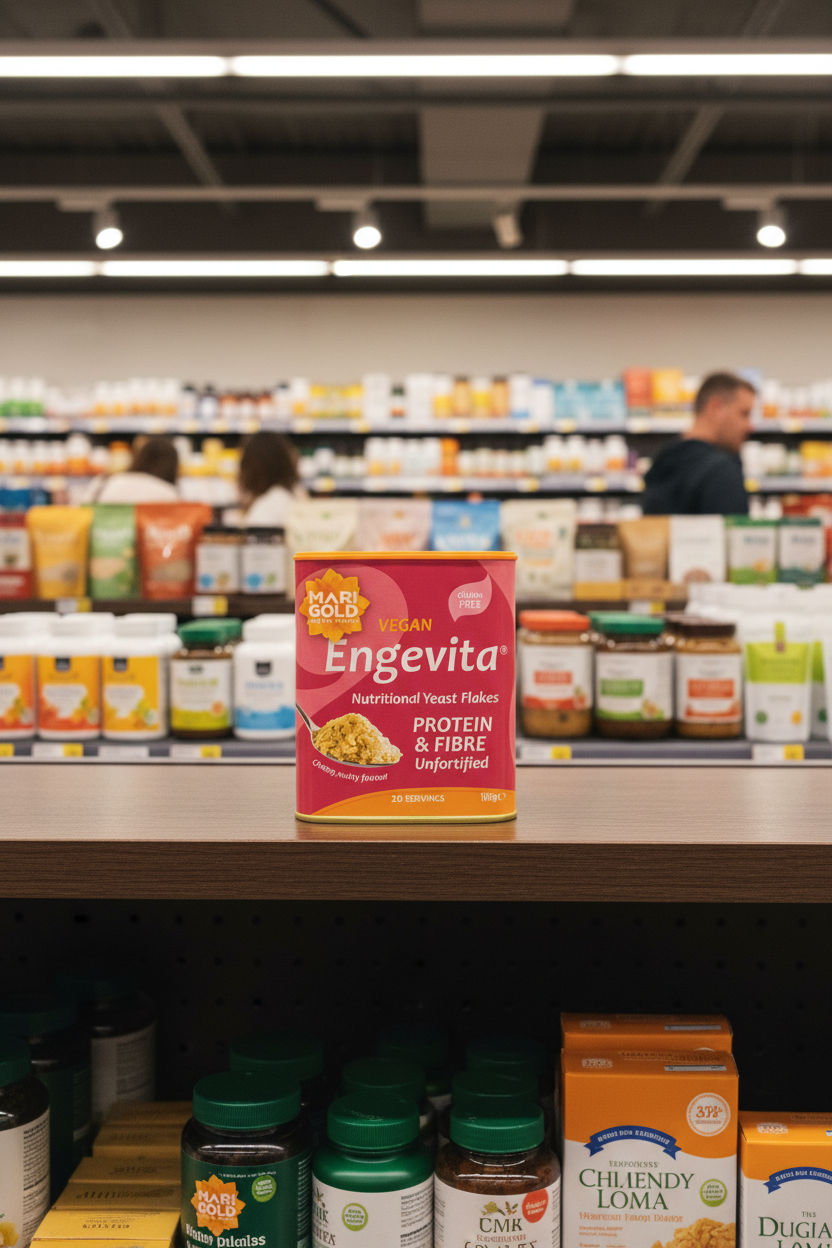 Marigold Engevita Protein Fibre Yeast Pink - 100g