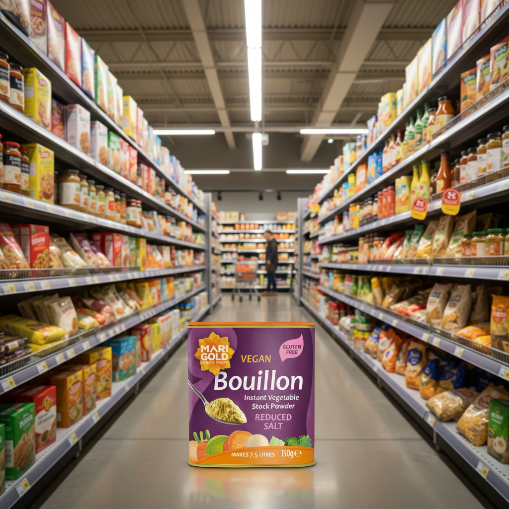 Marigold Less Salt Veg Bouillon Purple - 150g