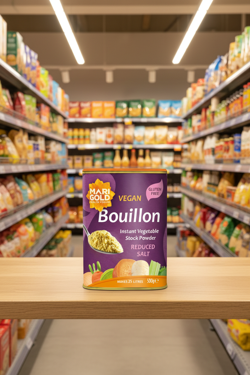 Marigold Less Salt Veg Bouillon Purple - 500g