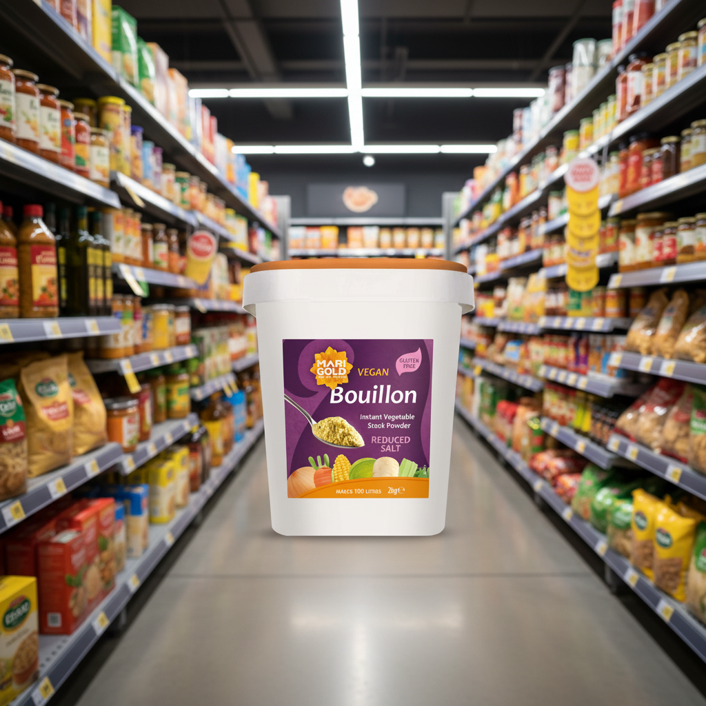 Marigold Cater Less Salt Veg Bouillon Purple - 2kg
