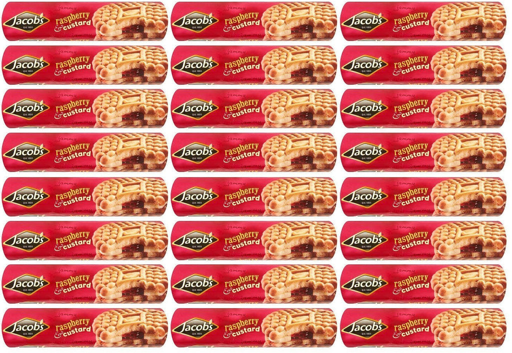 24 x Jacob's Raspberry & Custard 200G