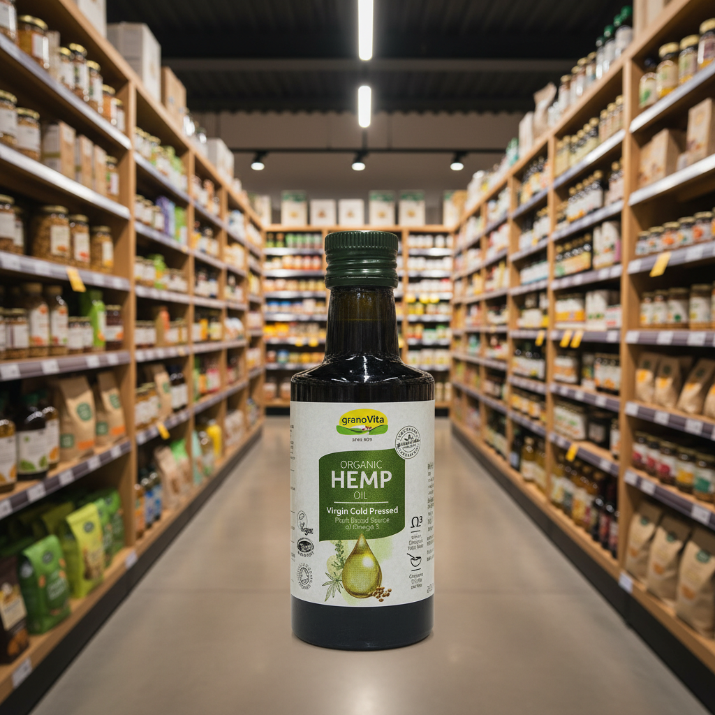 Granovita Organic Hemp Oil - 260ml
