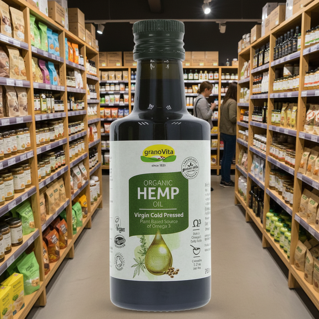 Granovita Organic Hemp Oil - 260ml