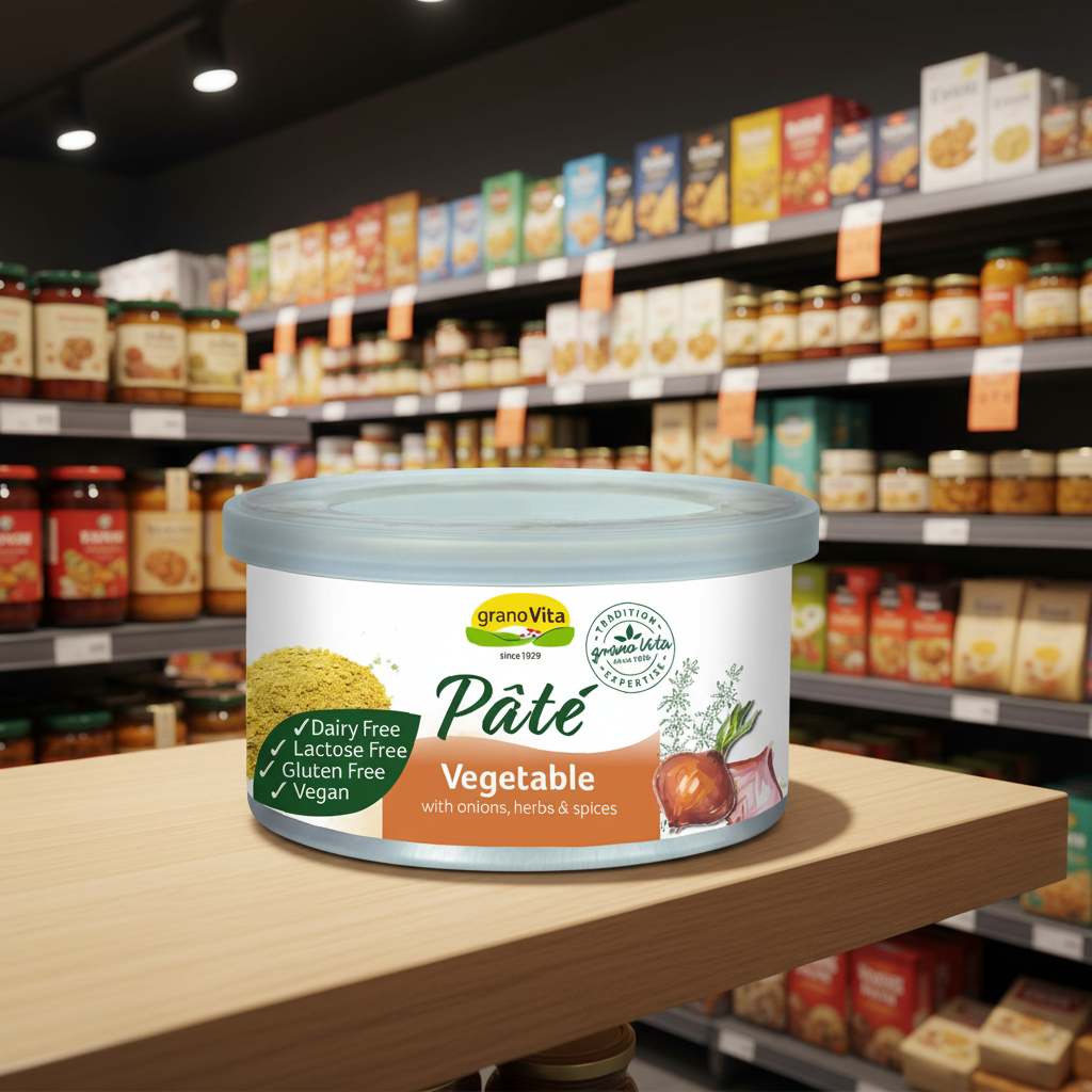 Granovita Vegetable Pate Tin - 125g