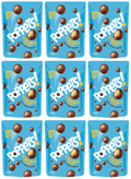 9 X Poppets Salted Caramel Pouch 100GM