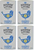 4 x Higher Living Chamomile & Vanilla - 15g