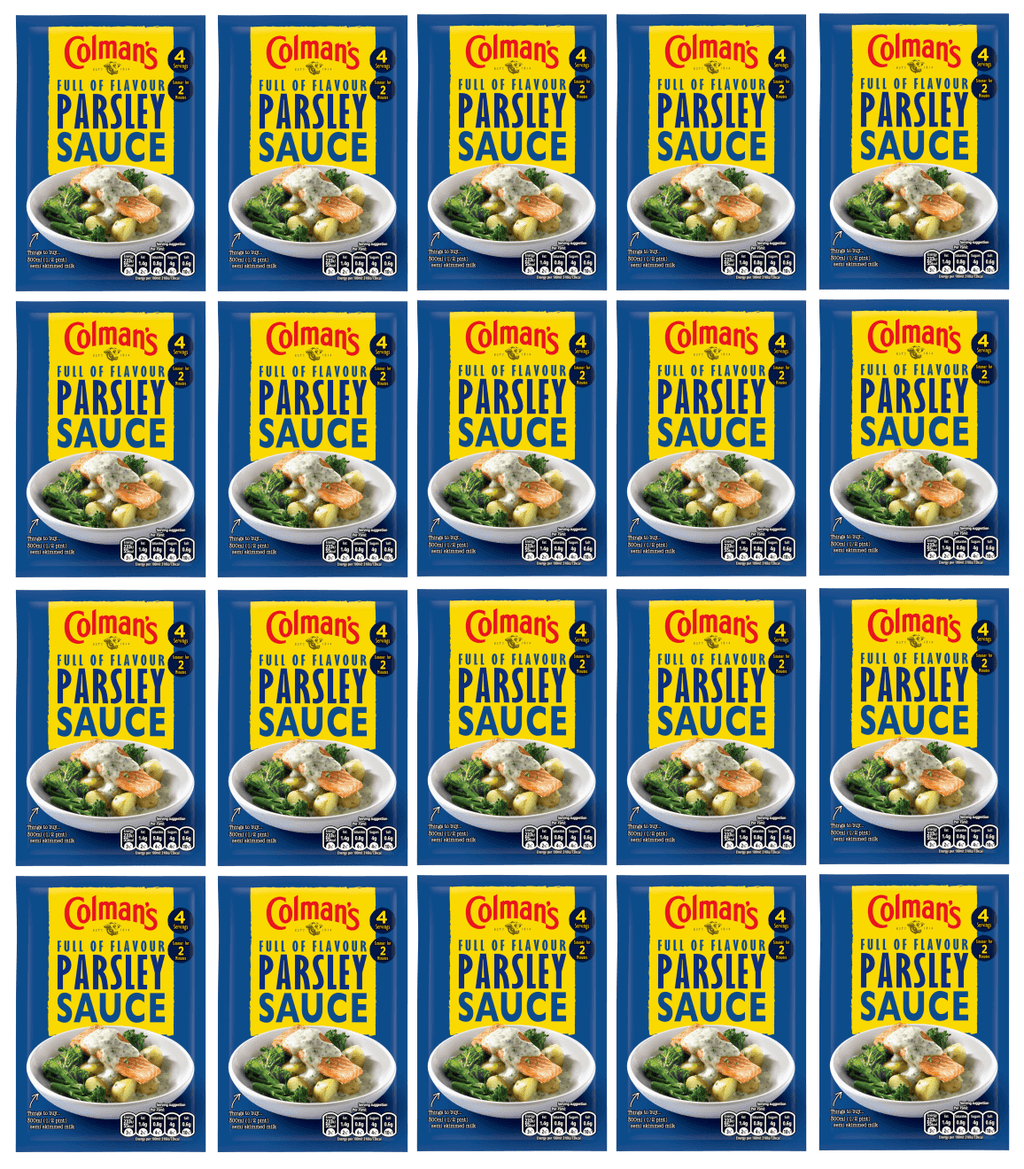20 X Colmans Parsley Sauce 20G