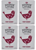 4 x Higher Living Very Berry - 15g