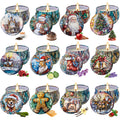 12 Pack Christmas Scented Candles Gift Set – 2.5 oz Soy Wax Aromatherapy Candles for Home | Gift for Women