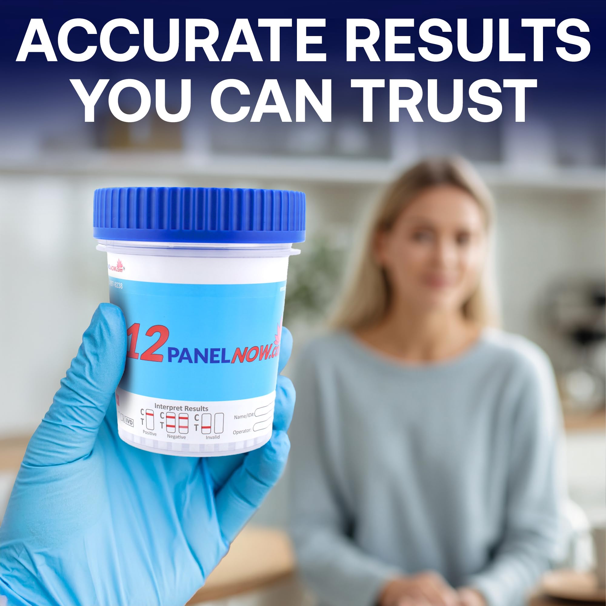 12 Panel Now 100-Pack Urine Drug Test Kit with Temperature Strips – 12-Panel At-Home Testing