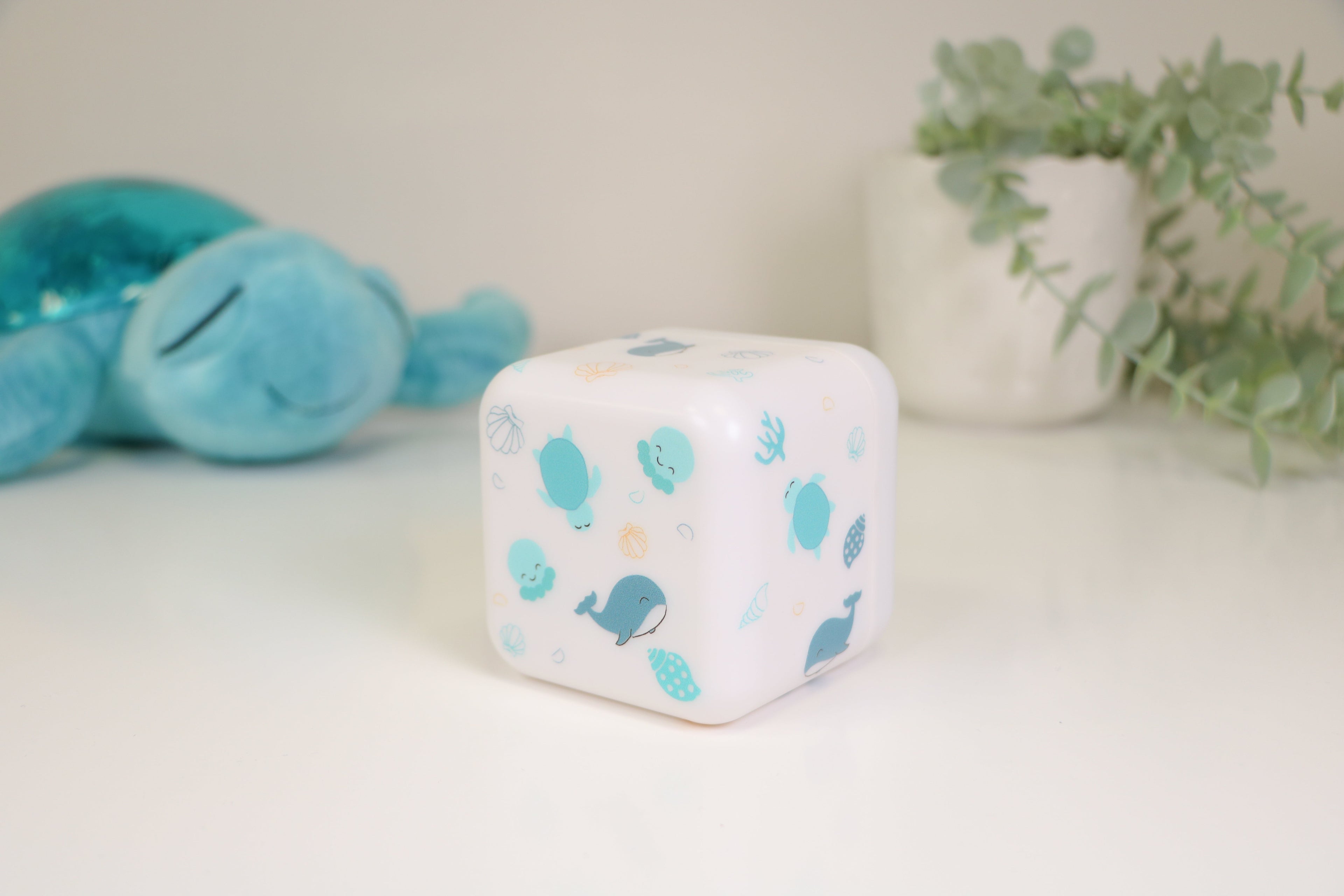 Cloud B Cube B Portable Nightlight - Ocean