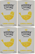 4 x Higher Living Lemon & Ginger - 15g