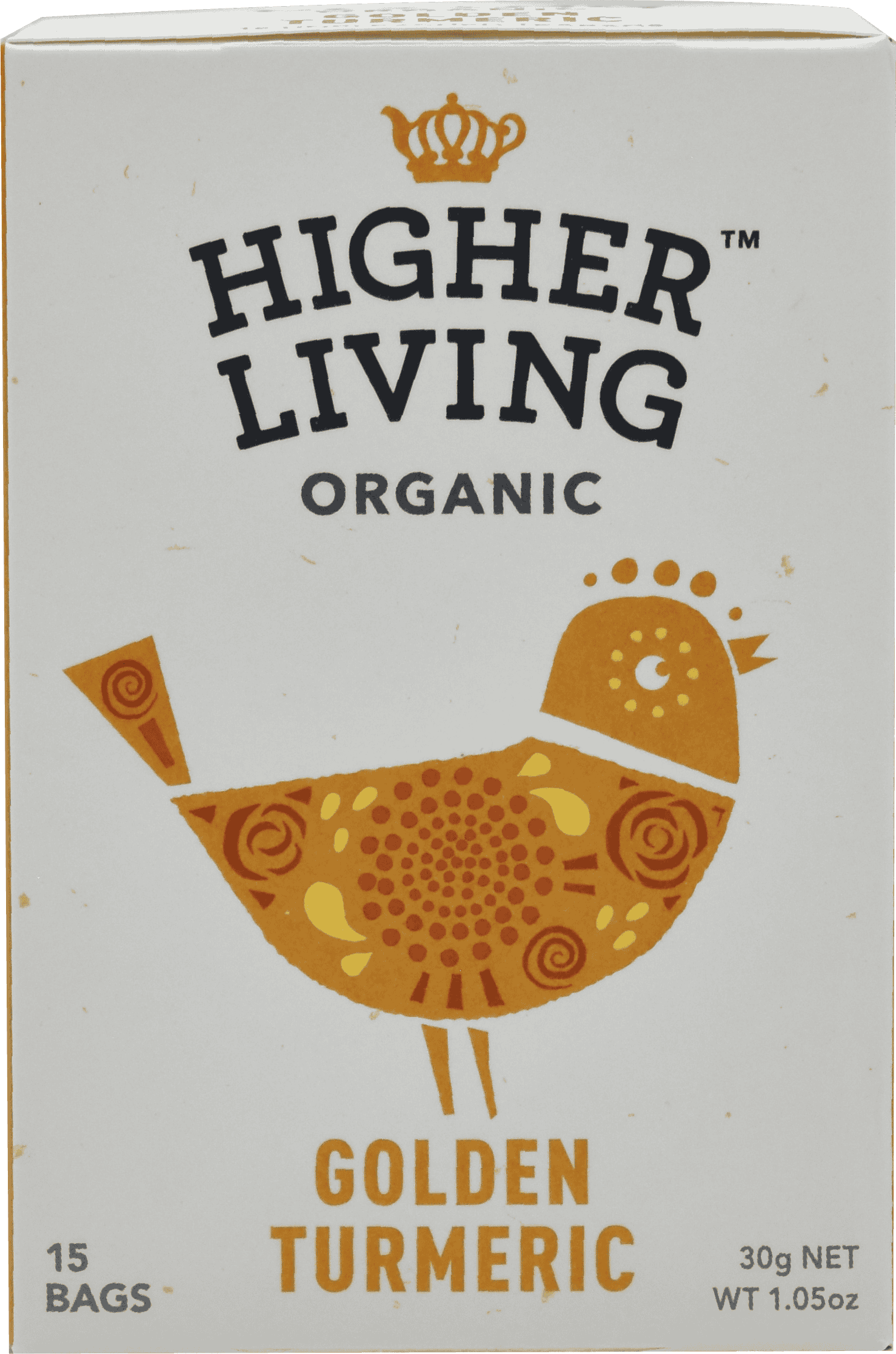 4 x Higher Living Golden Turmeric - 15g