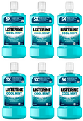 6 x Listerine Cool Mint - 500Ml