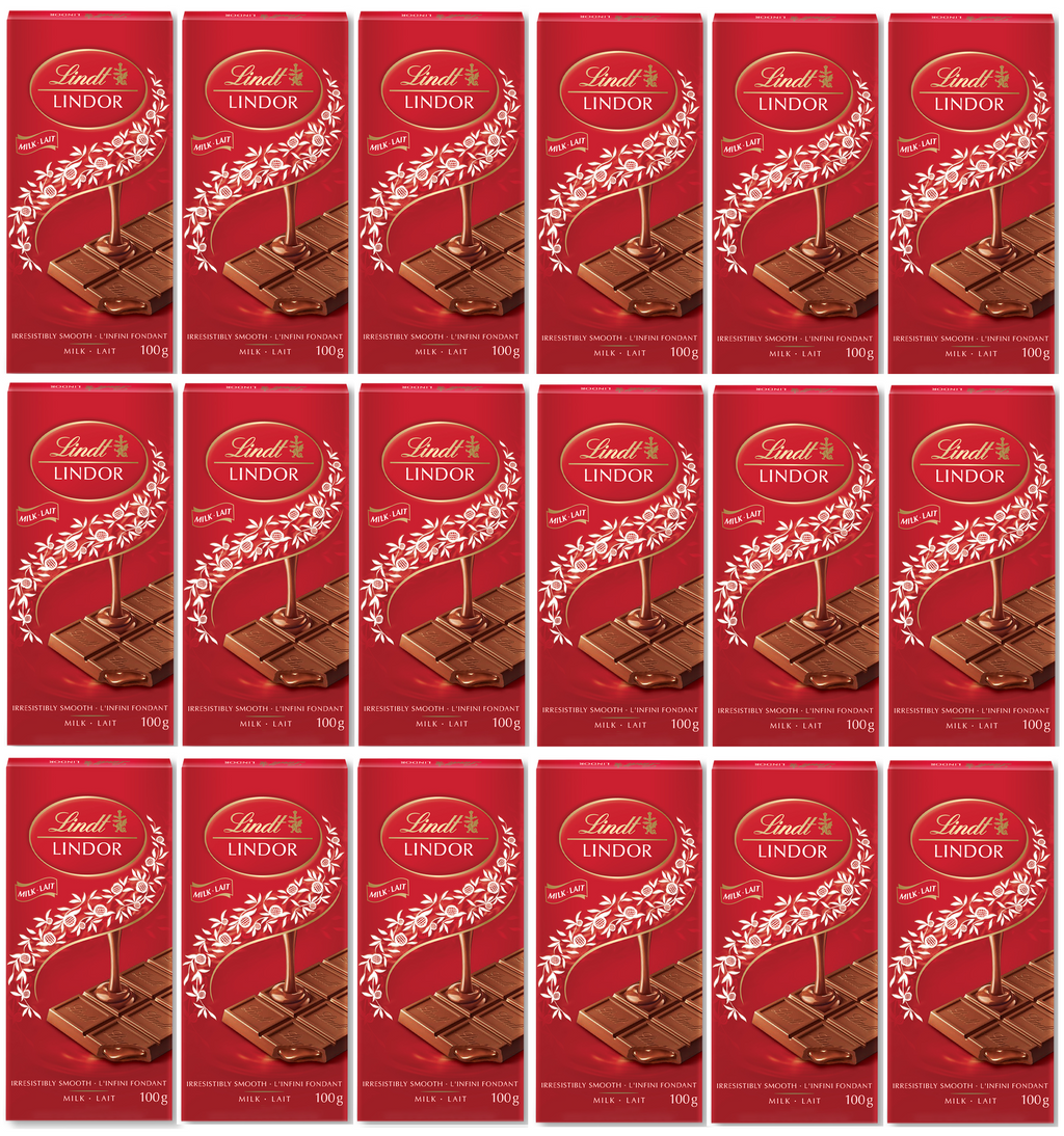 18 x Lindor Tablet Milk - 100GM