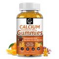 1200mg Calcium Gummies with D3, K2, B12 & B6 – Plant Complex Calcium Magnesium with Sea Moss