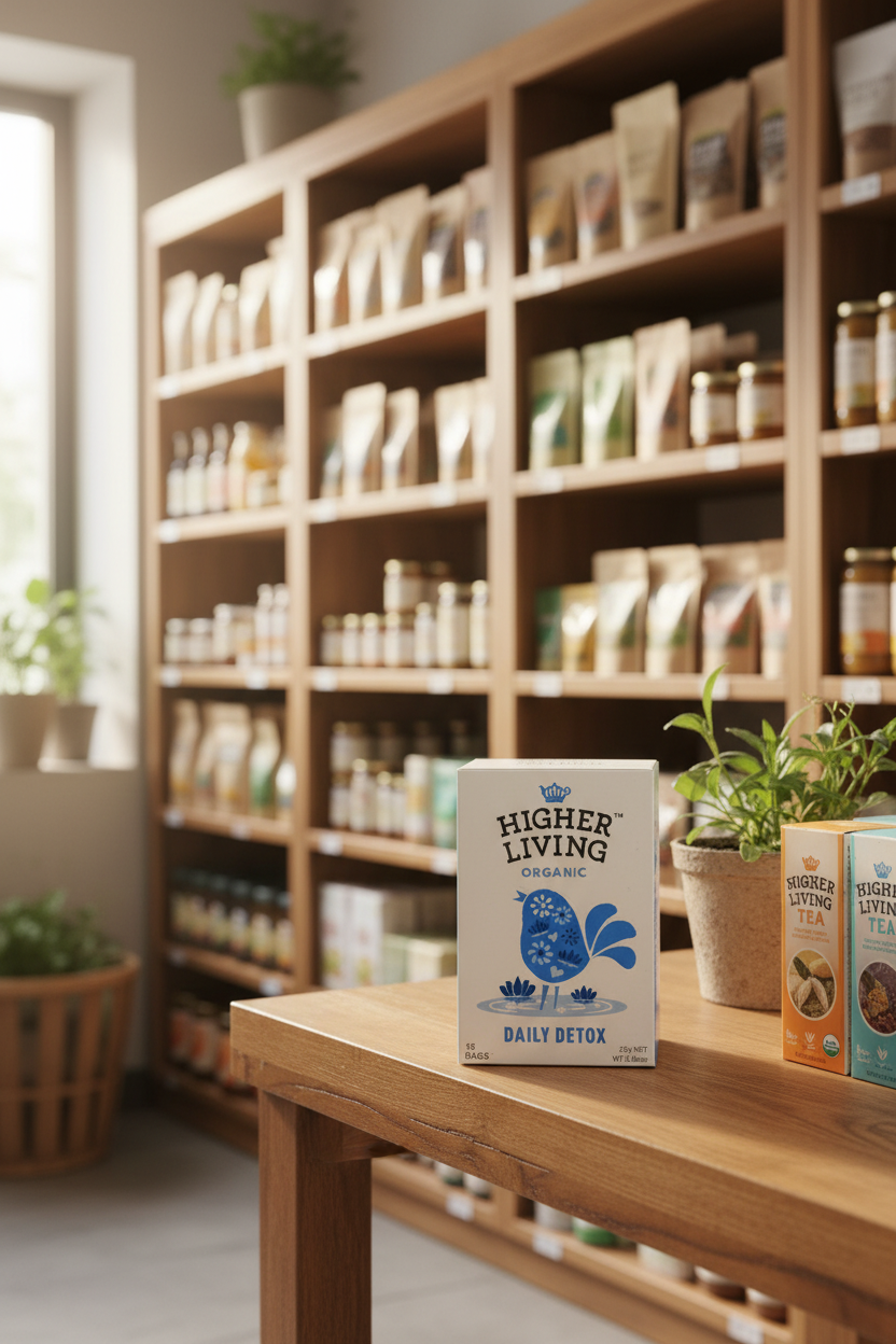 4 x Higher Living Daily Detox - 15g