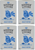 4 x Higher Living Daily Detox - 15g