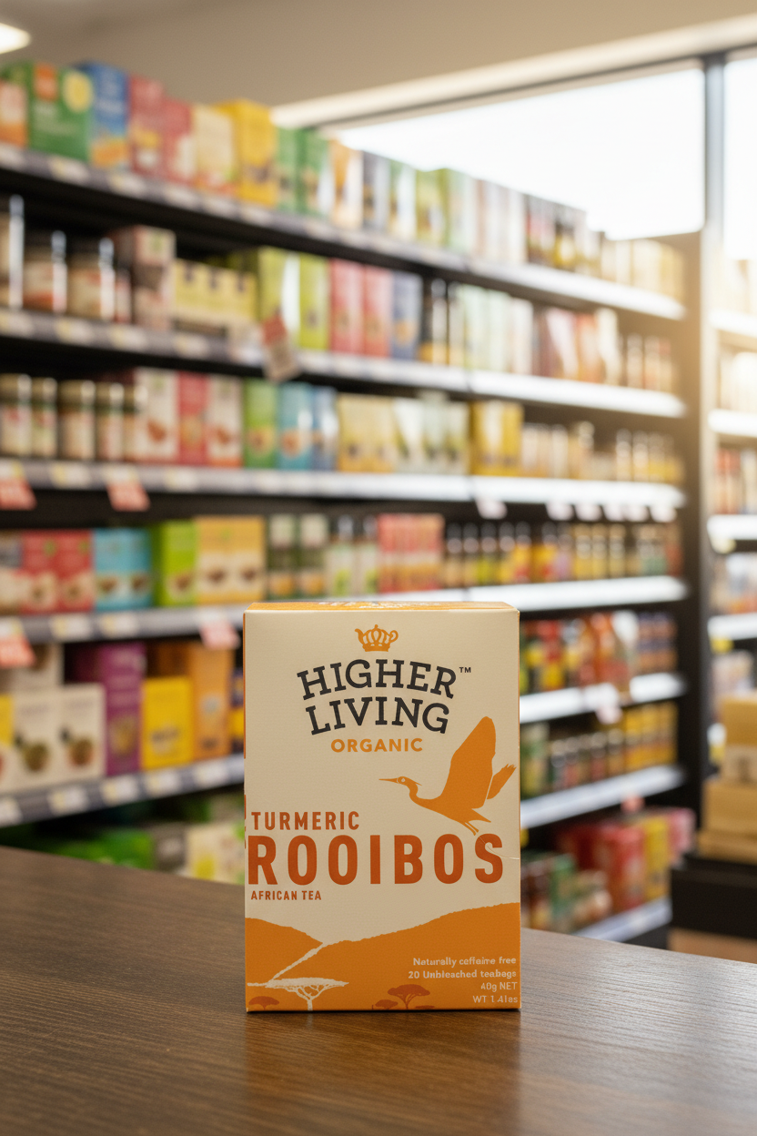 4 x Higher Living Rooibos Turmeric - 20g