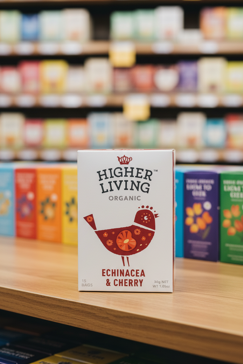 4 x Higher Living Echinacea & Cherry - 15g