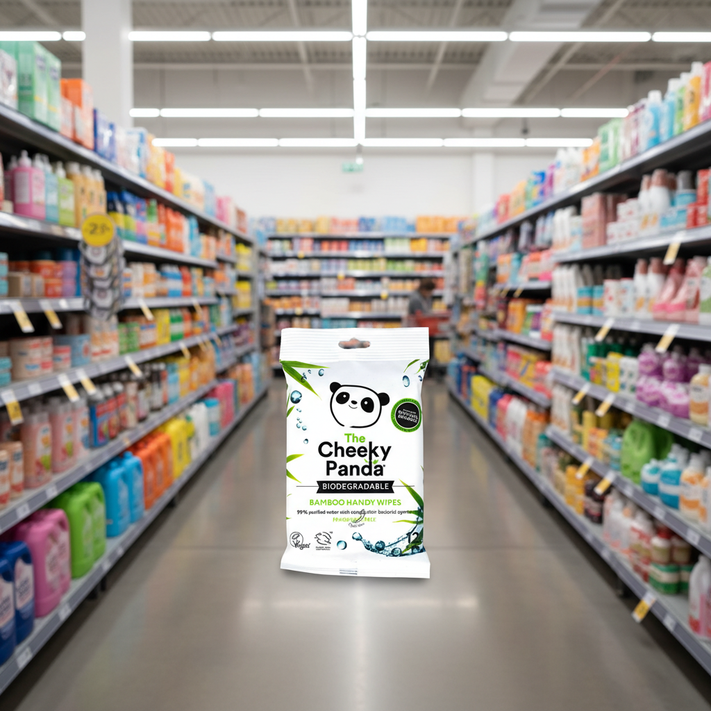 The Cheeky Panda Handy Wipes - 12pc