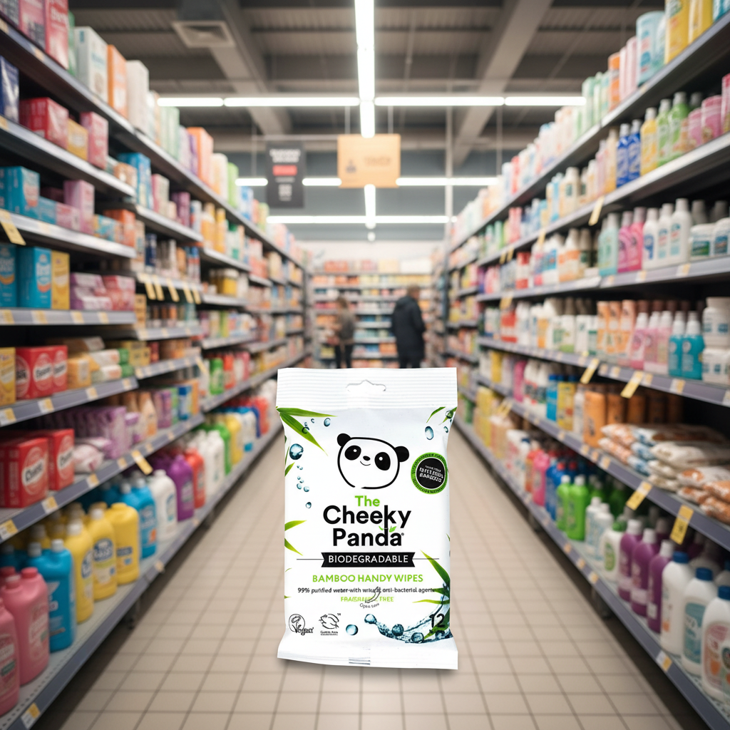 The Cheeky Panda Handy Wipes - 12pc