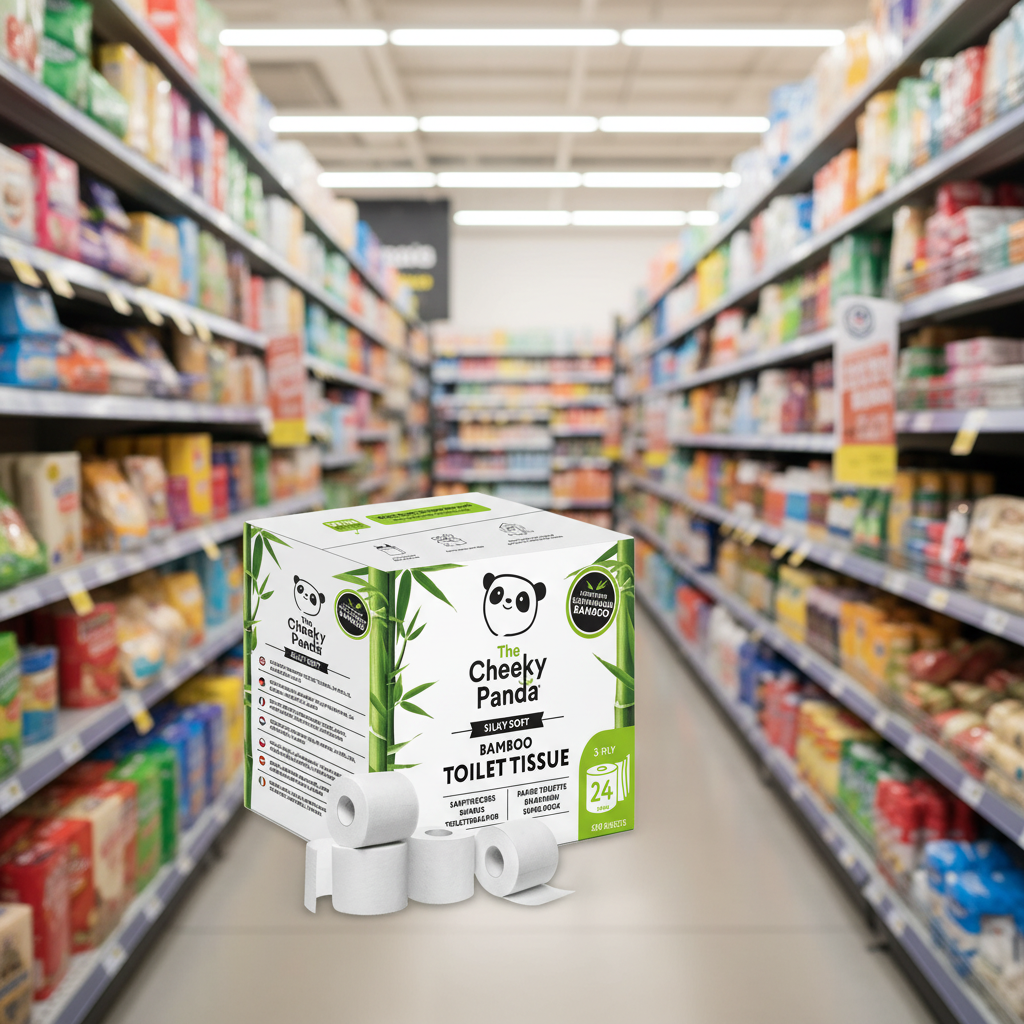 The Cheeky Panda Plastic free toilet tissue - 24pc