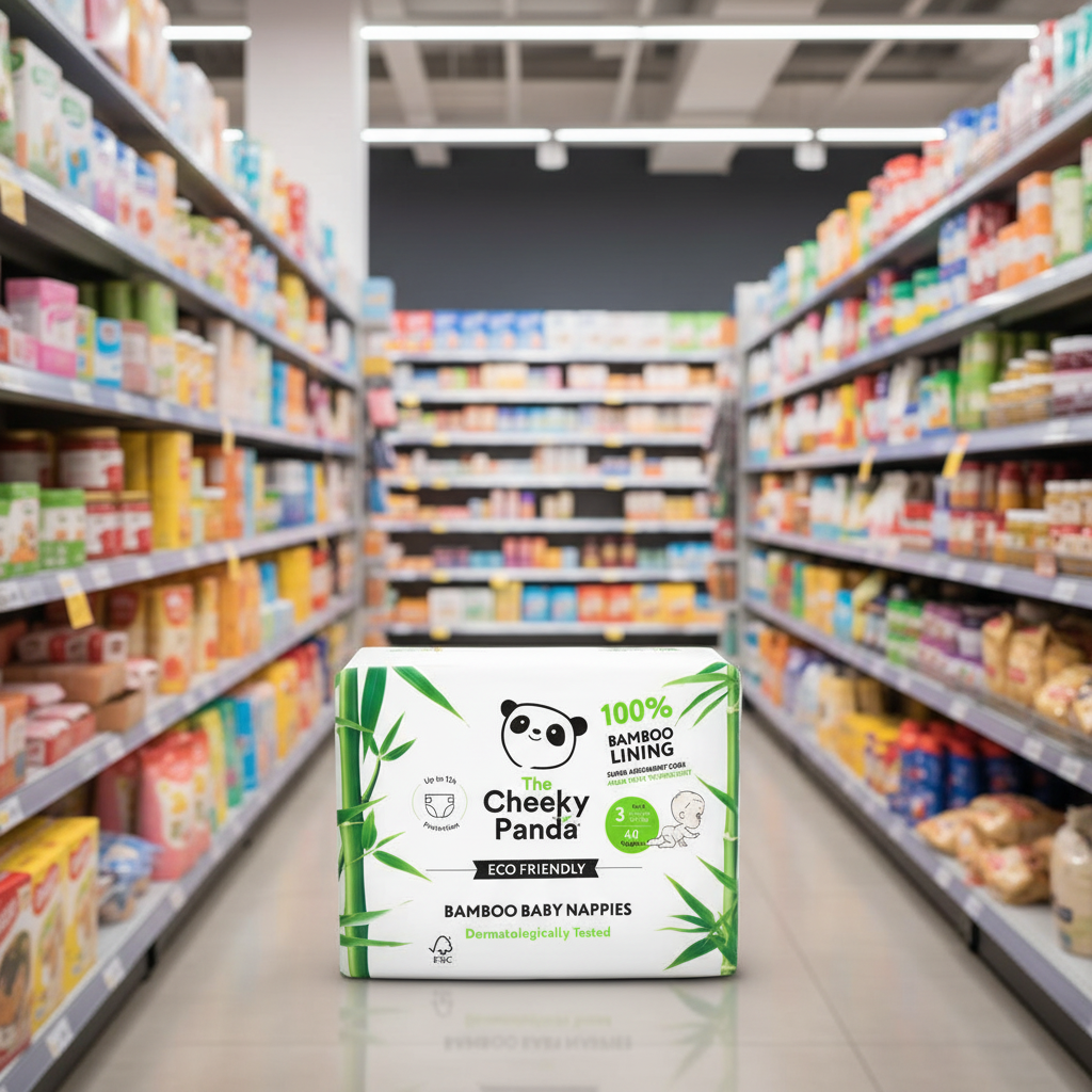 The Cheeky Panda Nappies Size 3 - 38pc