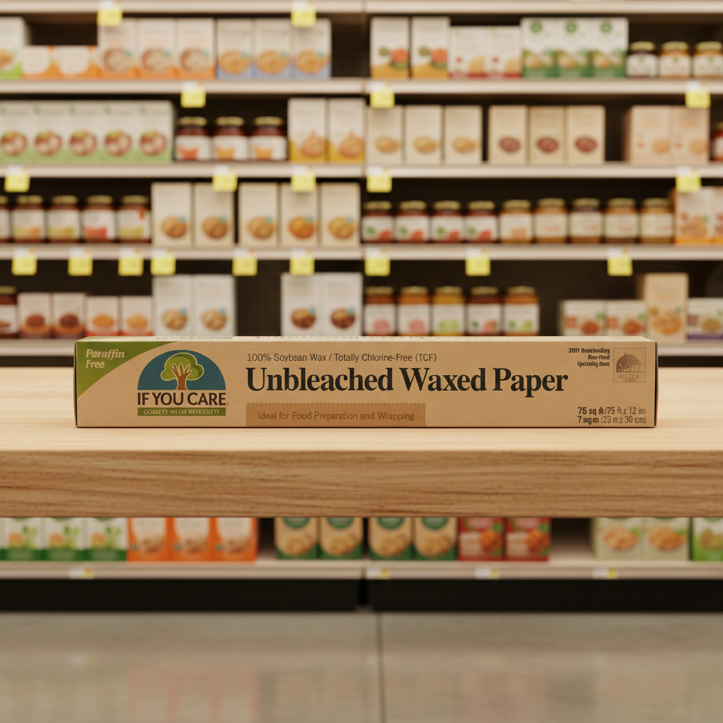 If You Care FSC Cert Unbleached Carnauba Wax Paper  - 1pc