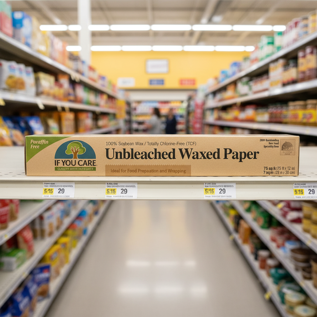 If You Care FSC Cert Unbleached Carnauba Wax Paper  - 1pc