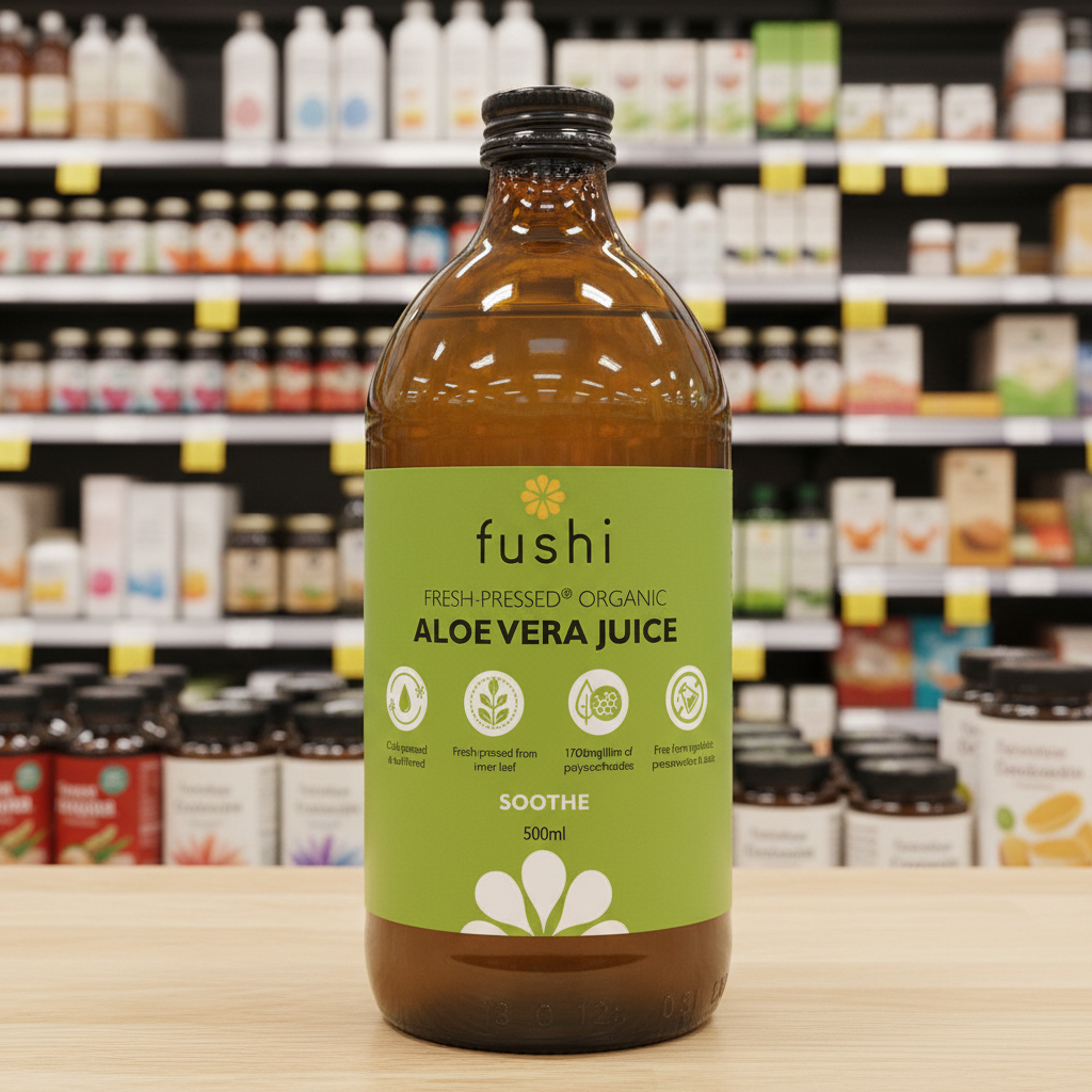 Fushi Organic Aloe Vera Juice  - 500ml