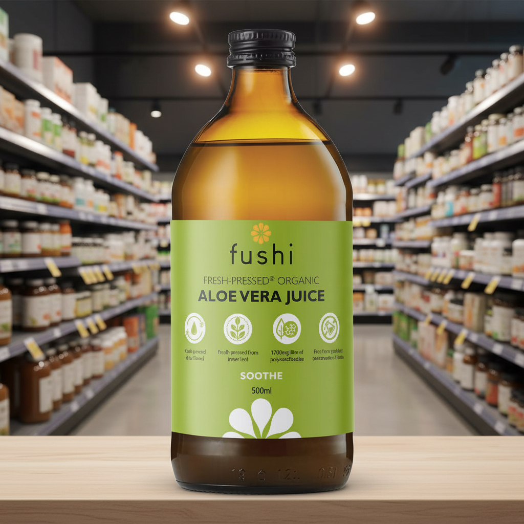 Fushi Organic Aloe Vera Juice  - 500ml
