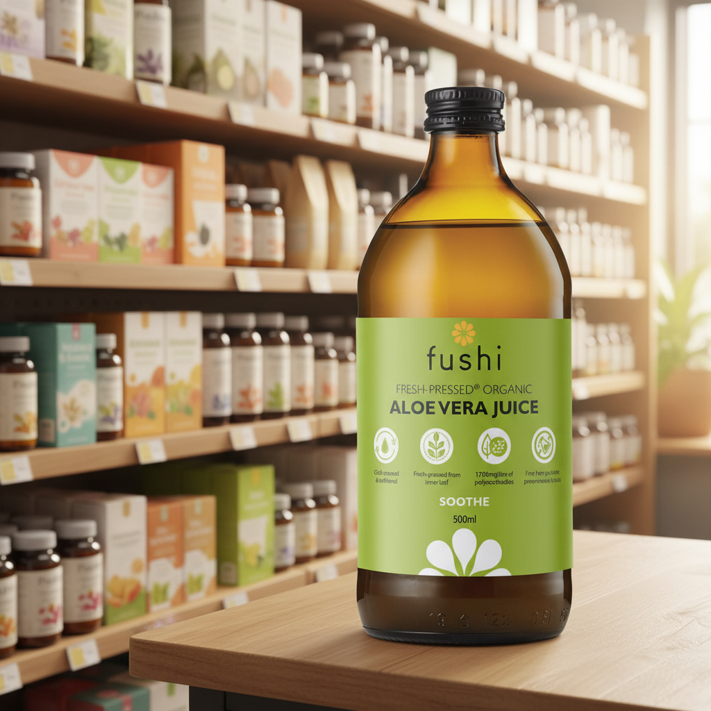 Fushi Organic Aloe Vera Juice  - 1000ml