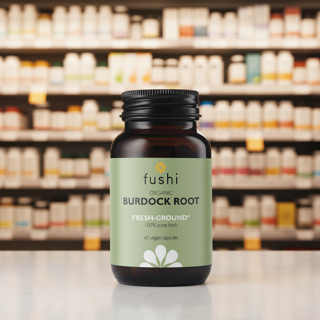 Fushi Organic Burdock Root - 60caps