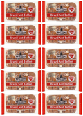 10 x Tray Walkers Brazil Nut Toffee 100Gm