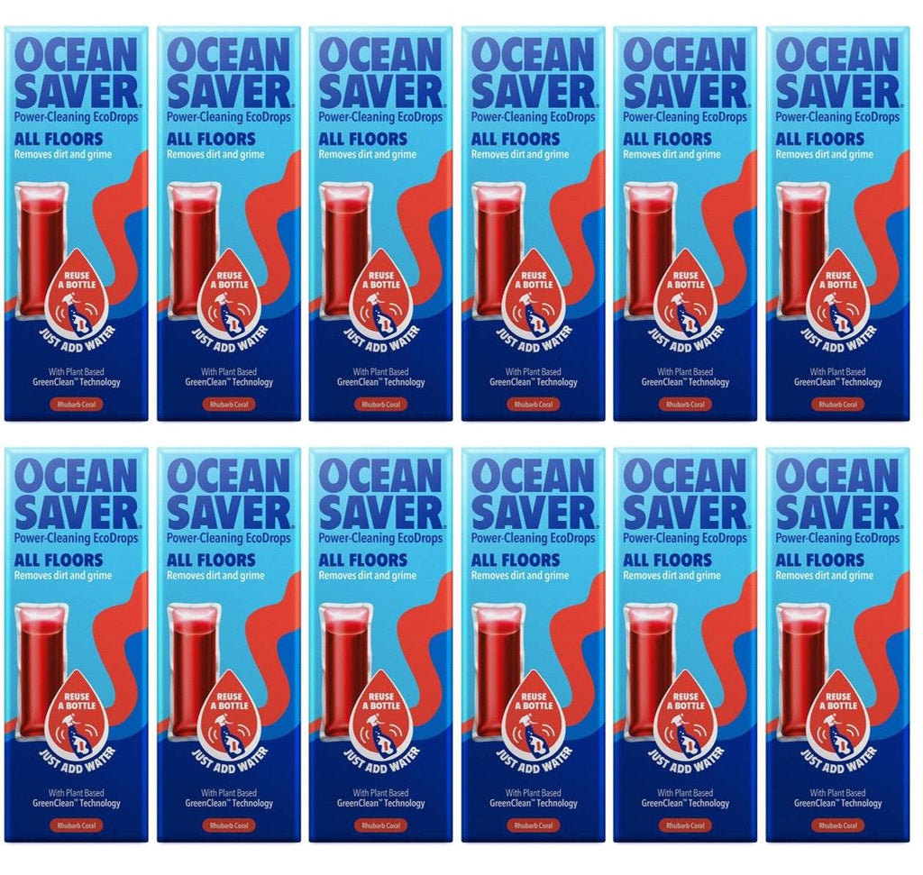 12 x OceanSaver Refill EcoDrop - All Purpose Floor - 10ml