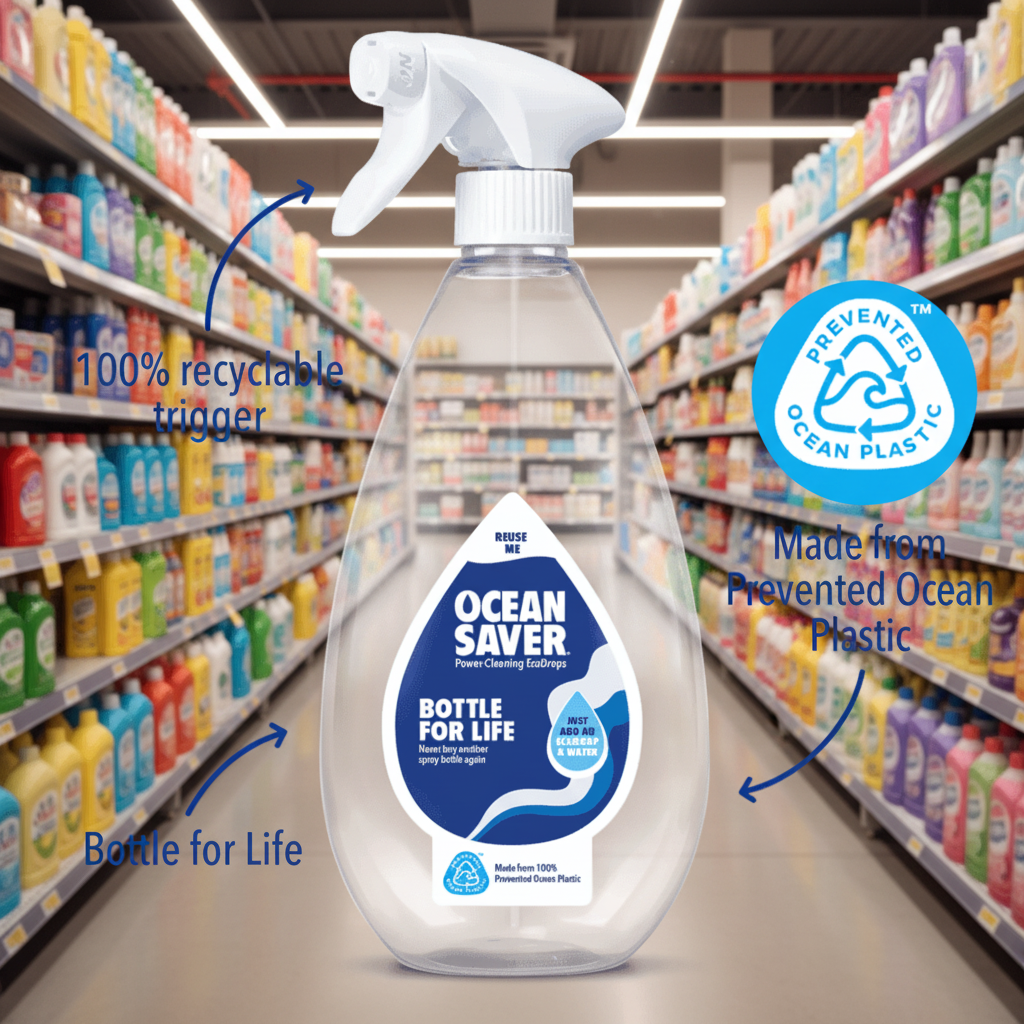 OceanSaver Bottle for Life - 1pc