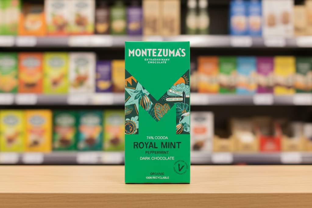 12 x Montezuma Royal Mint  - Dark with Peppermint - 90g