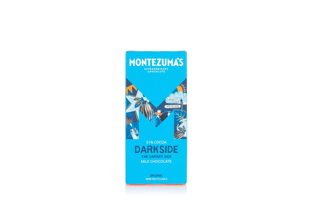 12 x Montezuma Dark Side - 51% Milk - 90g