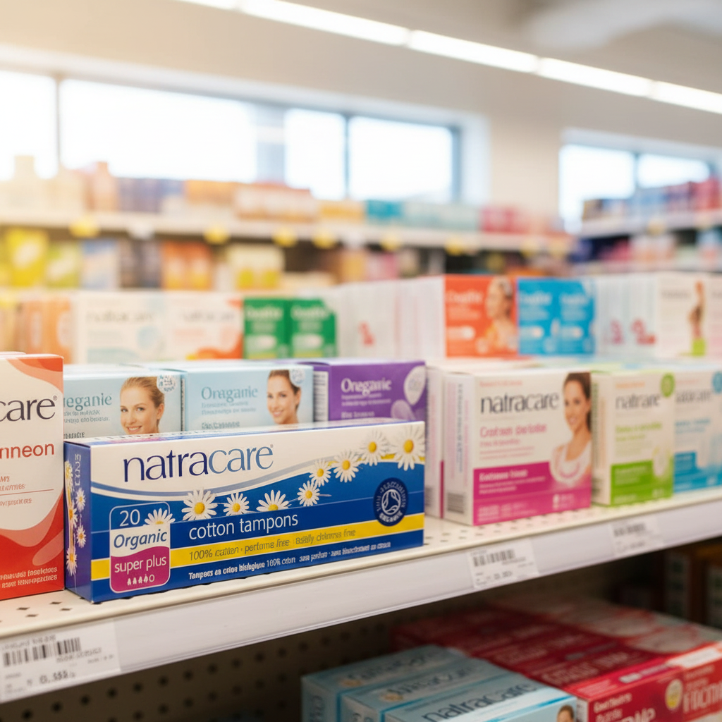 Natracare Organic Super Plus Digital Tampons - 20pc