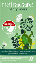 Natracare Panty Liners - Normal, Wrapped - 18pc