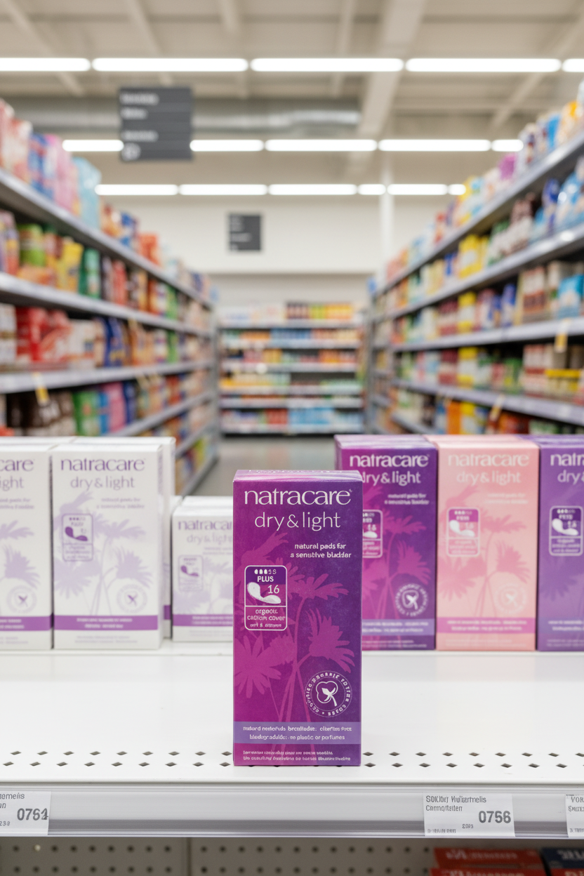 Natracare Dry & Light Inco Plus Pads - 16pc