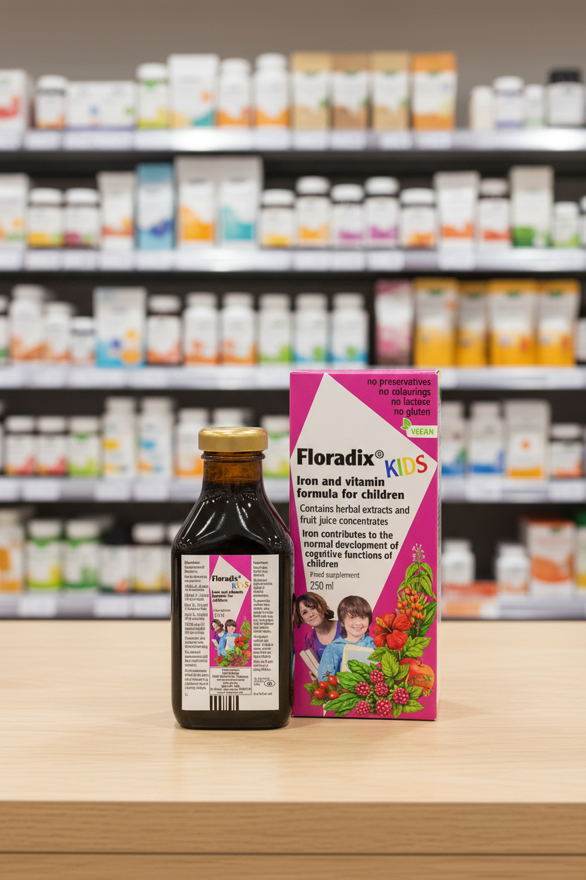 Floradix Kids Iron and Vitamin Formula - 250ml